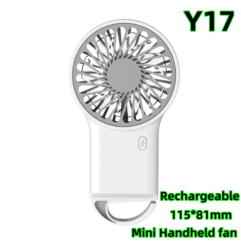 8000Mah USB Hanging Neck Fan Portable Bladeless Mini Rechargeable Mute LED Digital Display Electric Air Cooler Handheld